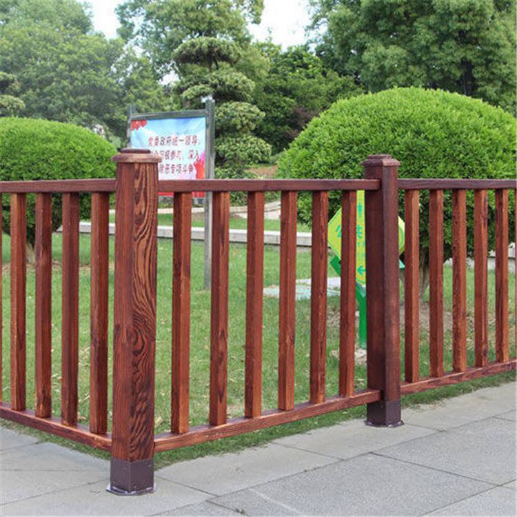 綠化木圍欄 方格木柵欄 木格子護欄 佳星 批發價格